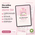 Online Income Starter Kit | Free Beginner's Guide